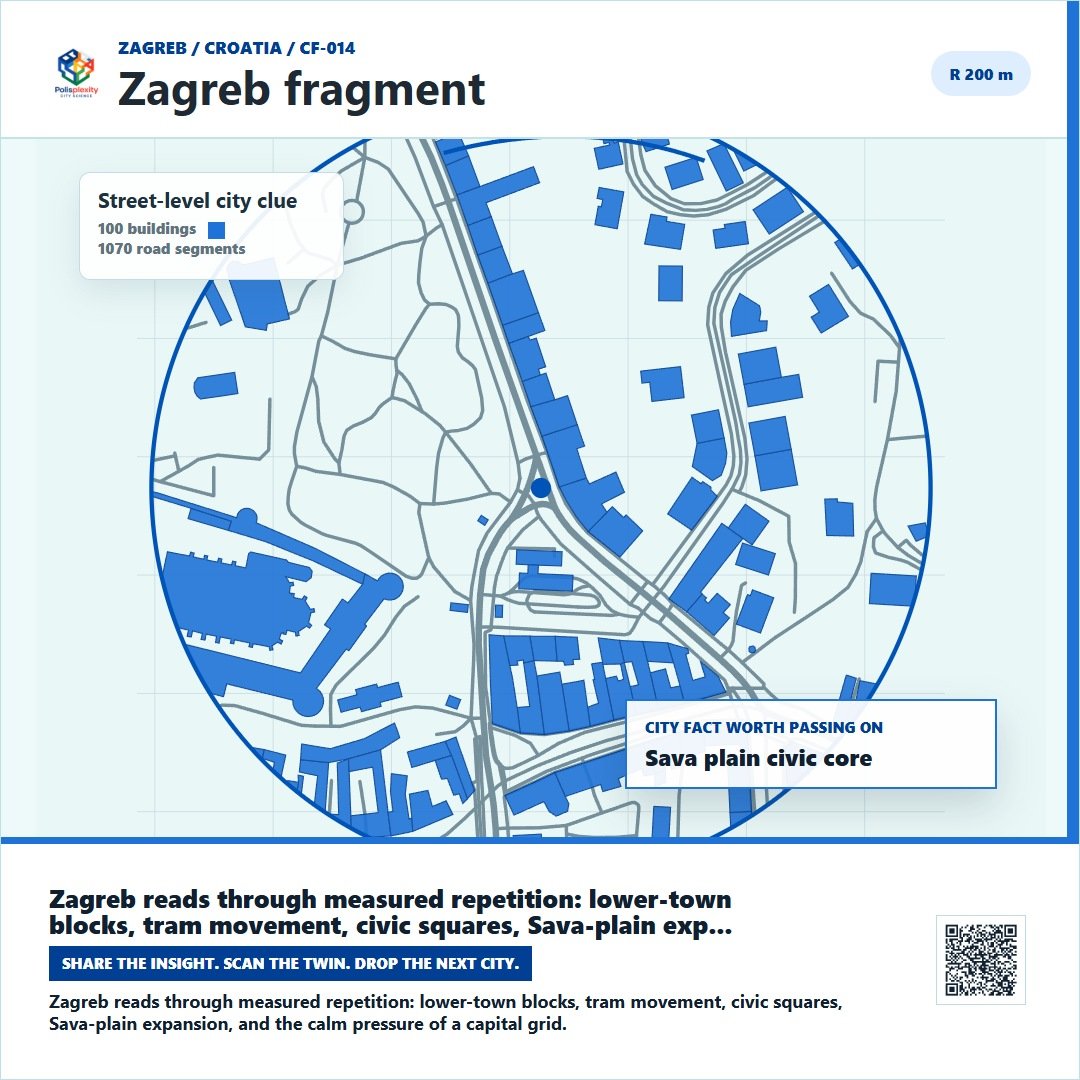 Zagreb fragment card