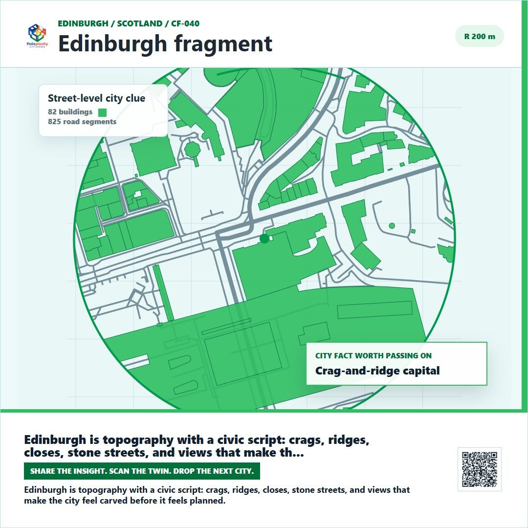 Edinburgh fragment card