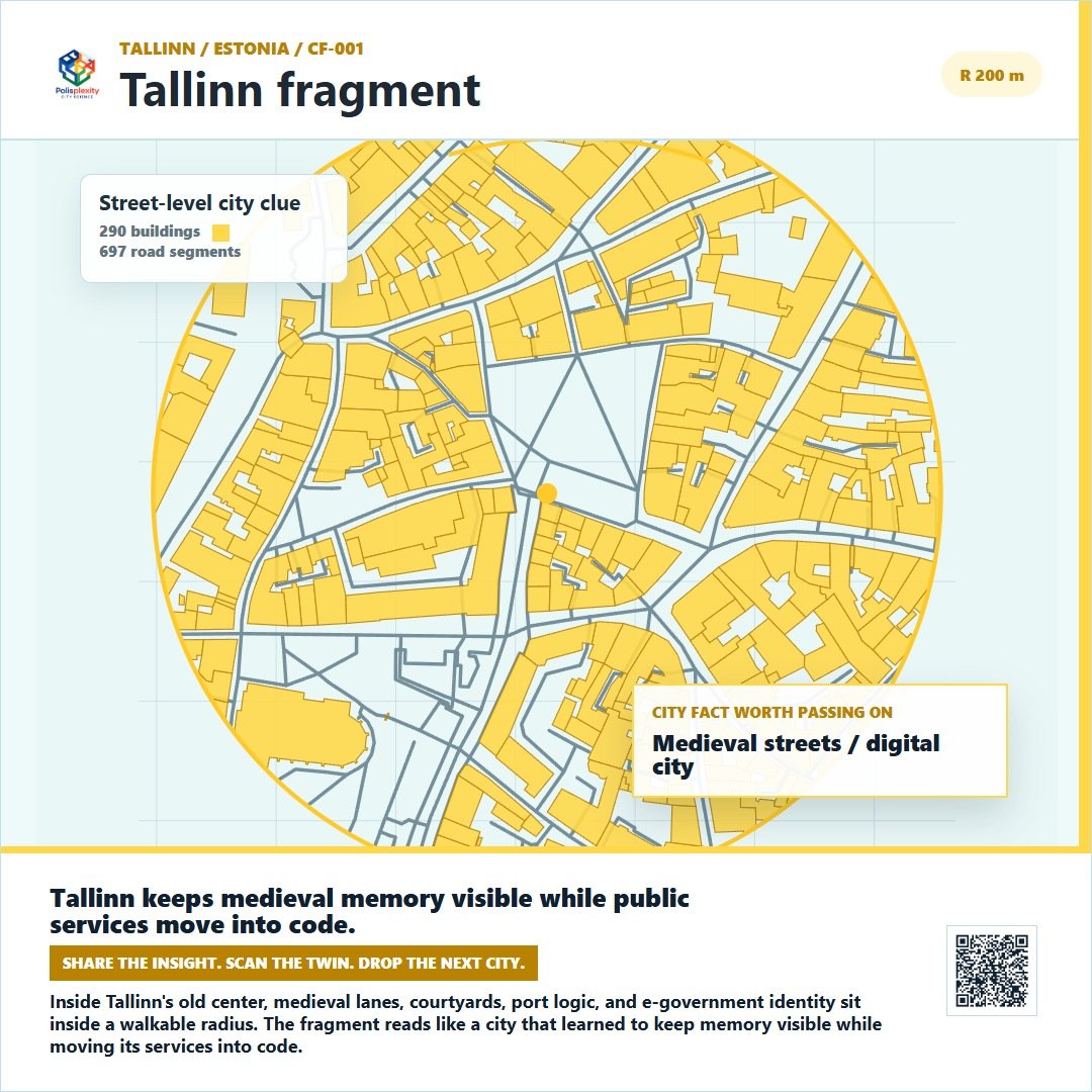 Tallinn City Fragment card